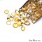 Citrine Gemstone, 100% Natural Faceted Loose Gems, November Birthstone, 10-20mm, 100 Carats, GemMartUSA (CI-60010)